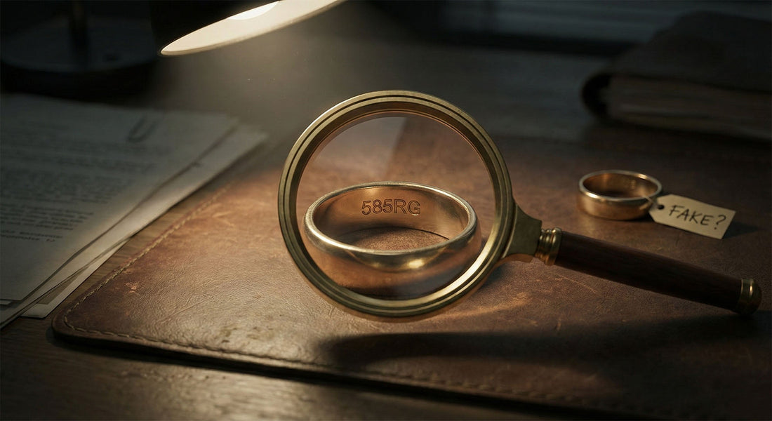Ko nozīmē prove 585RG uz bižutērijas? Mānīšana vai Kvalitāte?