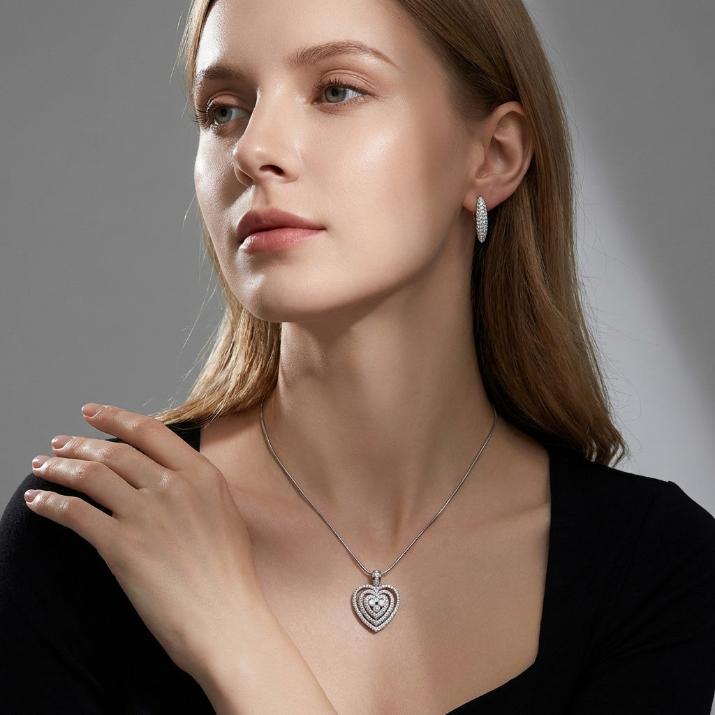 Romantisks rotu komplekts "Ledus sirds"