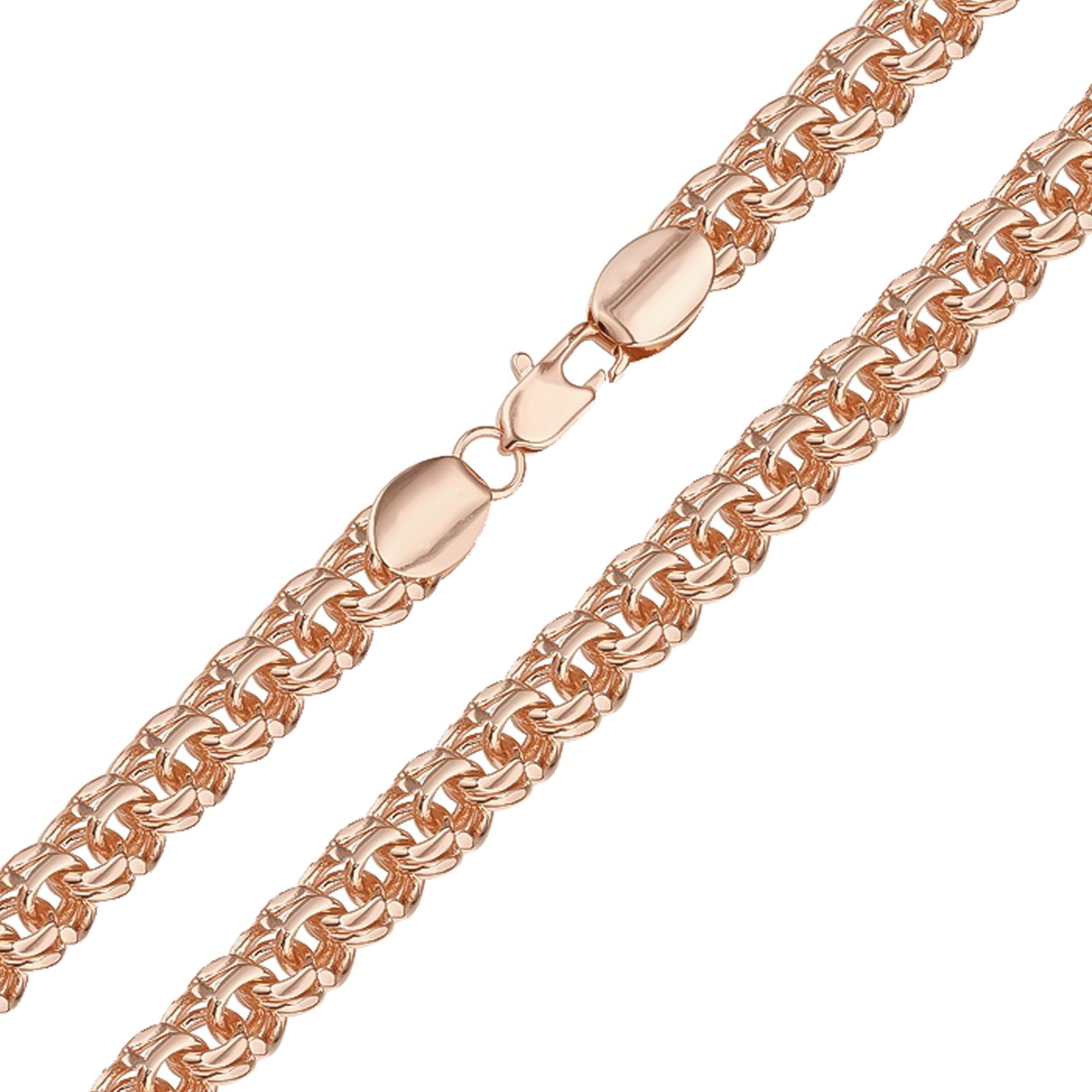 Позолоченная цепочка Гарибальди 18K, 65 см
