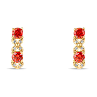 Роскошные серьги 18K