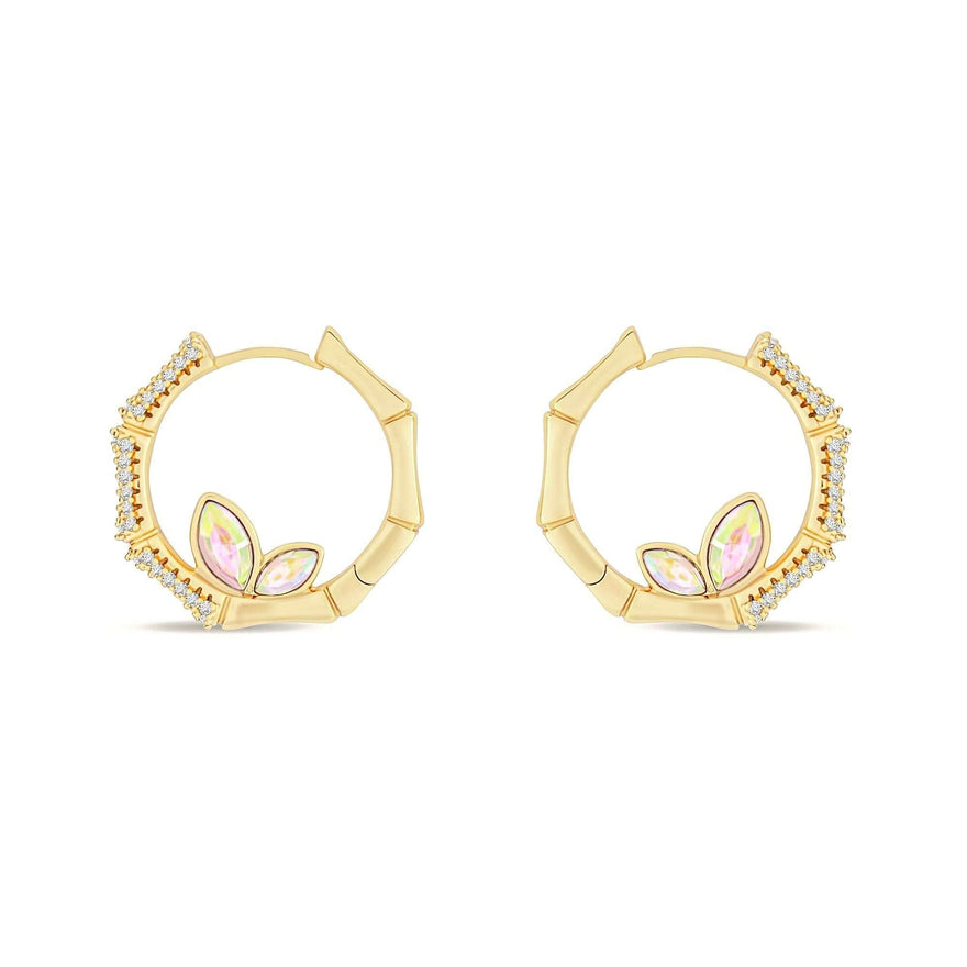 Серьги Swarovski 25мм