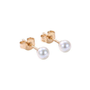 Smalki 5 mm pērļu auskari