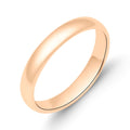 Klasisks medicīniskā zelta gredzens ar vienkāršu, gludu dizainu