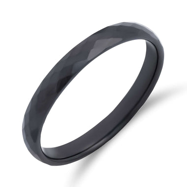 Melns gredzens 3mm