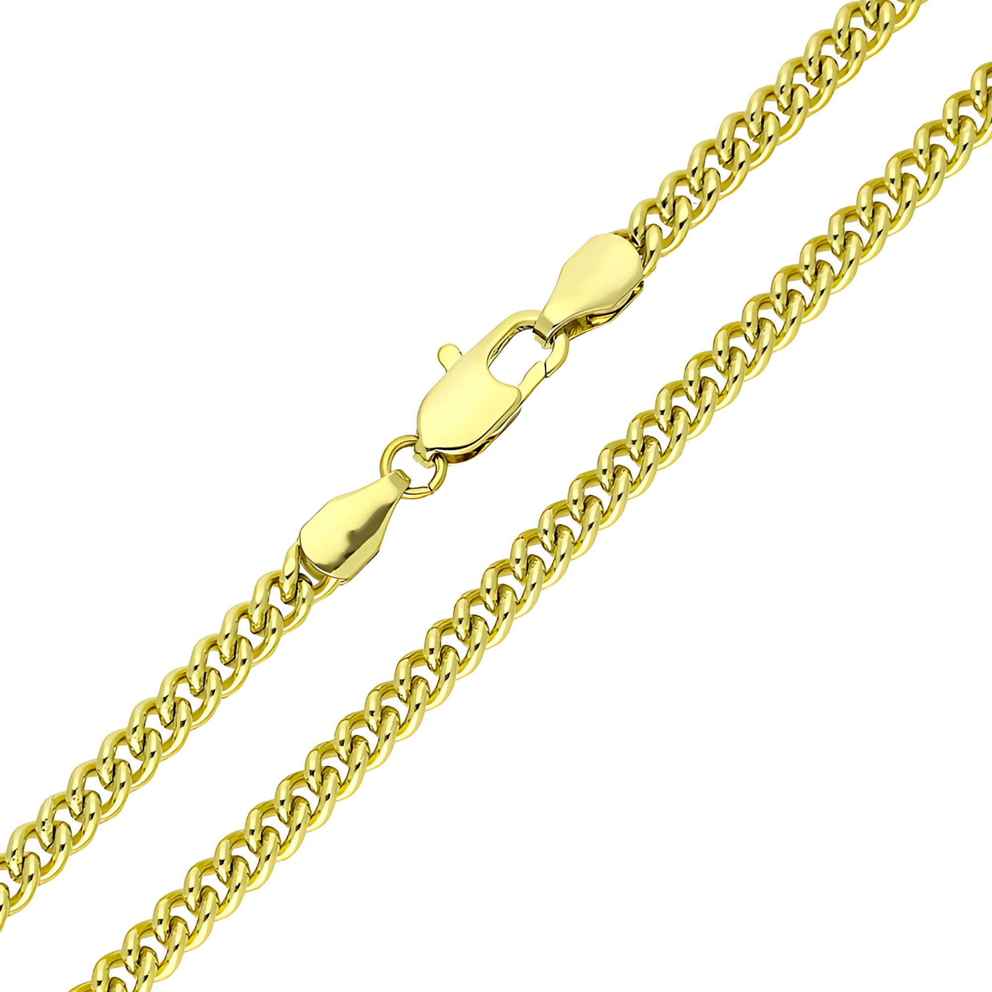 Ķēdīte ar 14K zelta pārklājumu, 50 cm