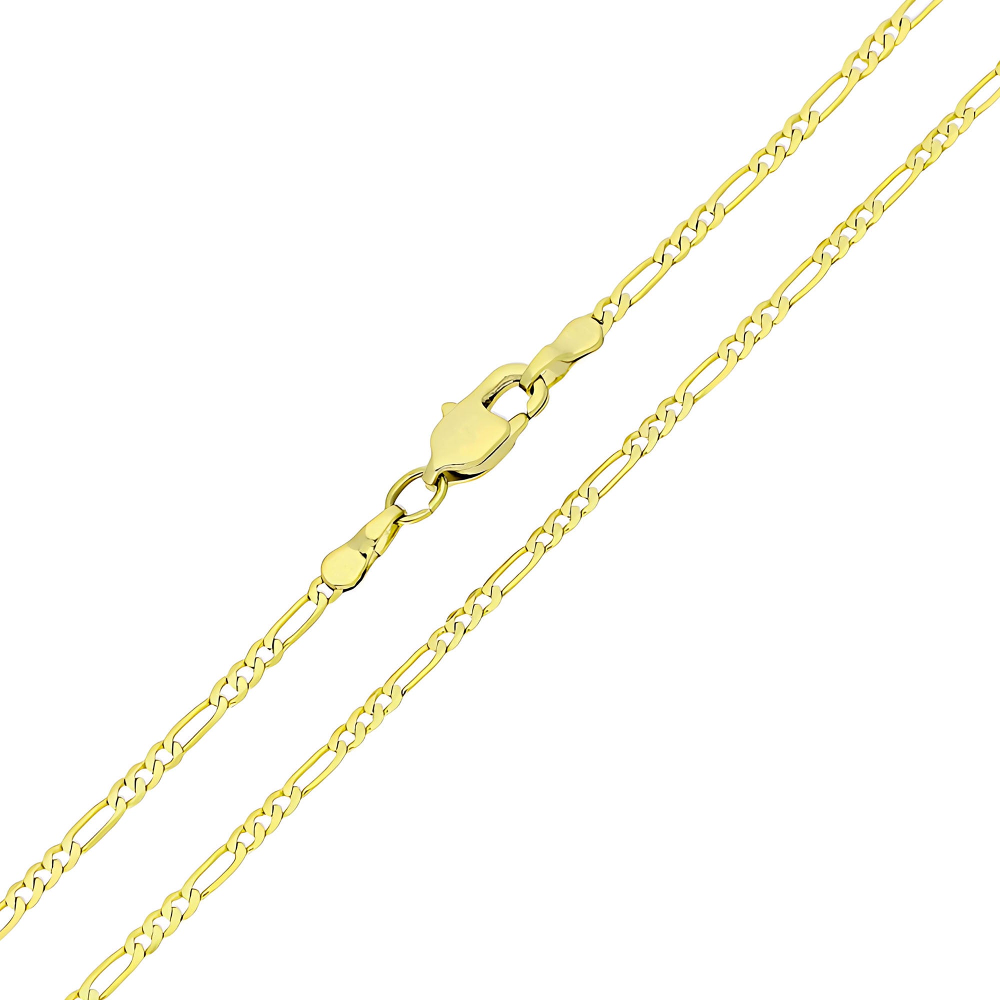 Figaro pinuma ķēdīte ar 14K zelta pārklājumu