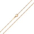 Smalka 1.3 mm plata Singapūras pinuma ķēdīte