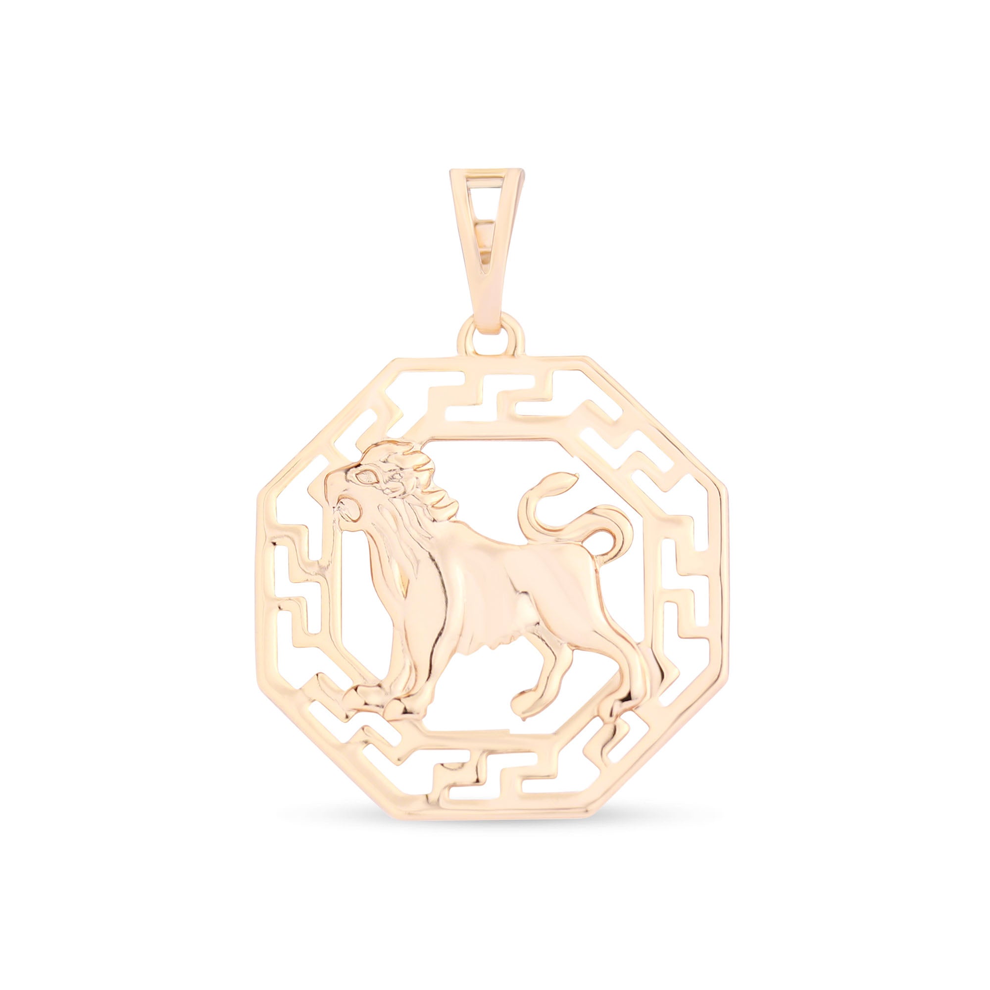 Kulons ar Lauvas zodiaka zīmi – grezna rotaslieta ar pārliecību