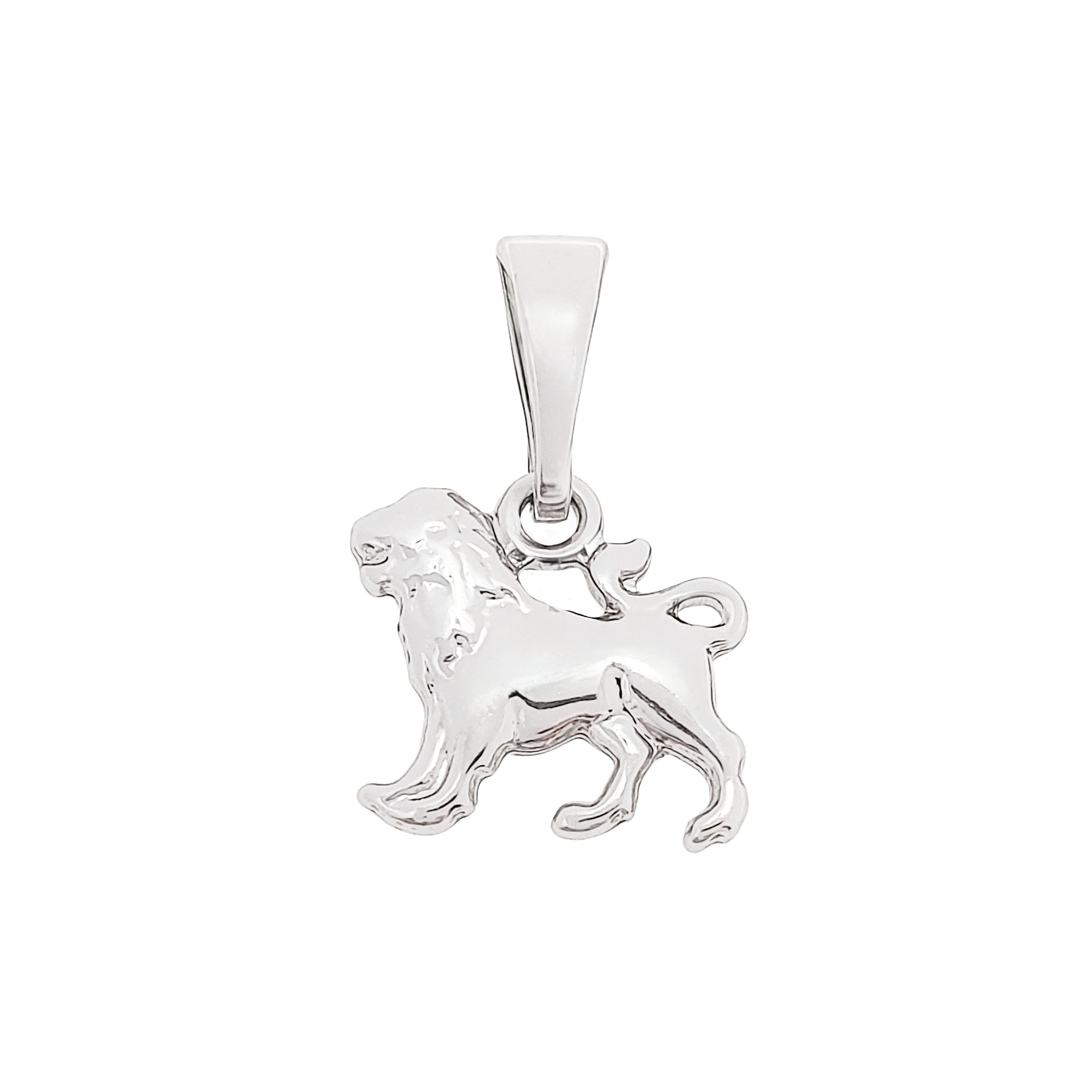 Lauvas zvaigznāja piekariņš ar precīzu reljefu un izturīgu platīna slāni