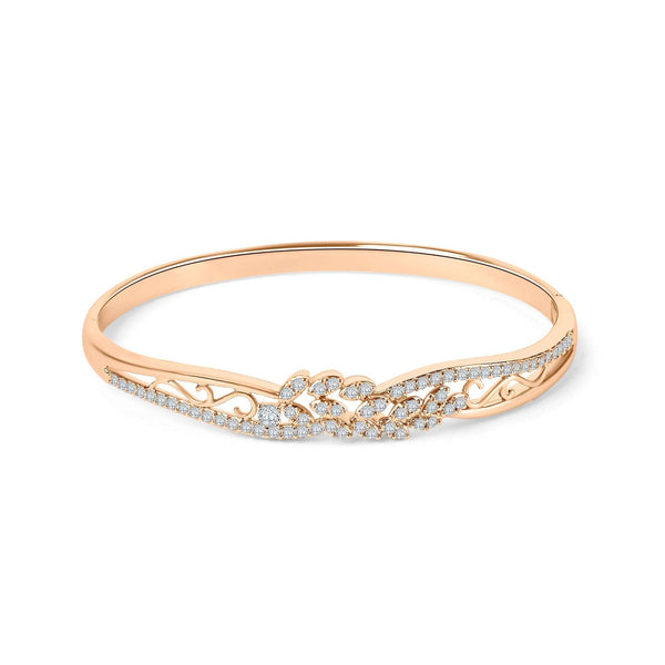 Элегантный женский браслет с покрытием золотом 18k